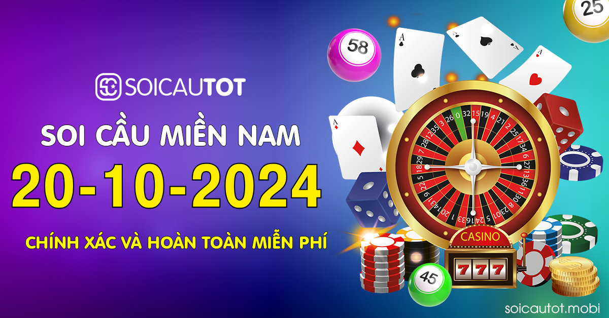 Hình ảnh Soi Cầu Tốt Dự Đoán KQXS Miền Nam Ngày 20-10-2024